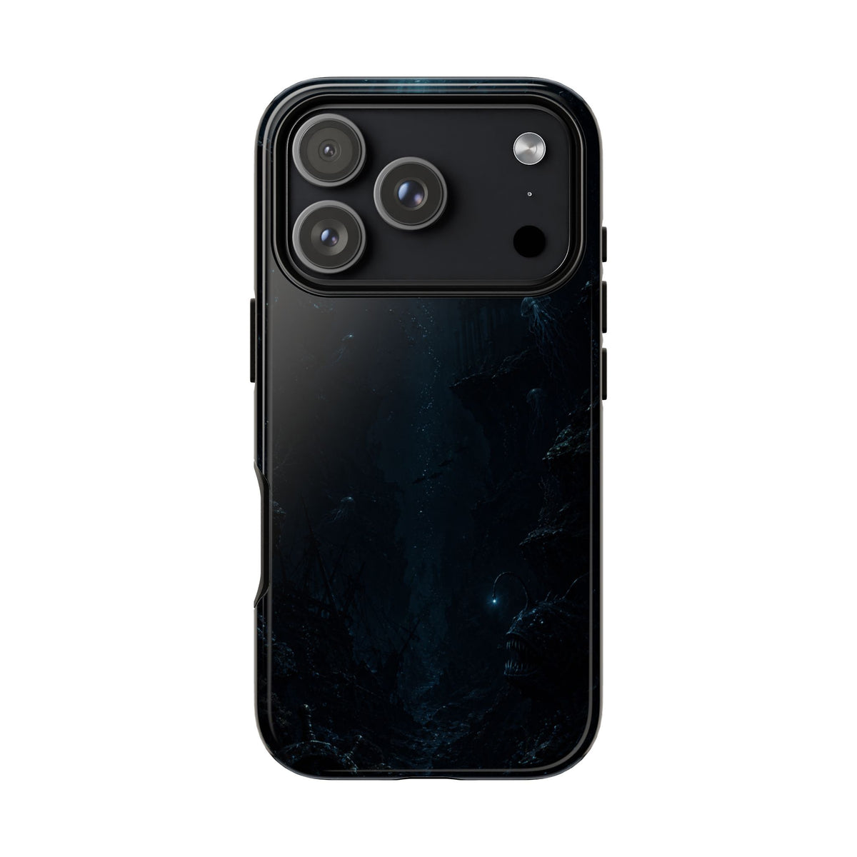 Dark Sea Trench Tough Phone Case — Protective Stylish iPhone Cover