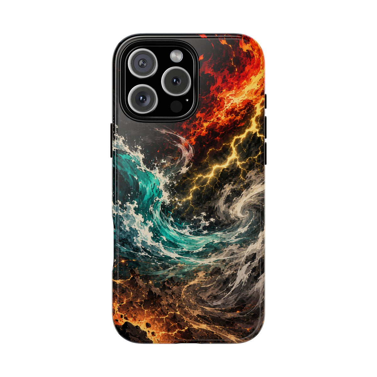 Elemental Cosmic Storm Tough Phone Case — Protective Case