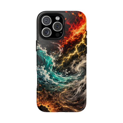 Elemental Cosmic Storm Tough Phone Case — Protective Case