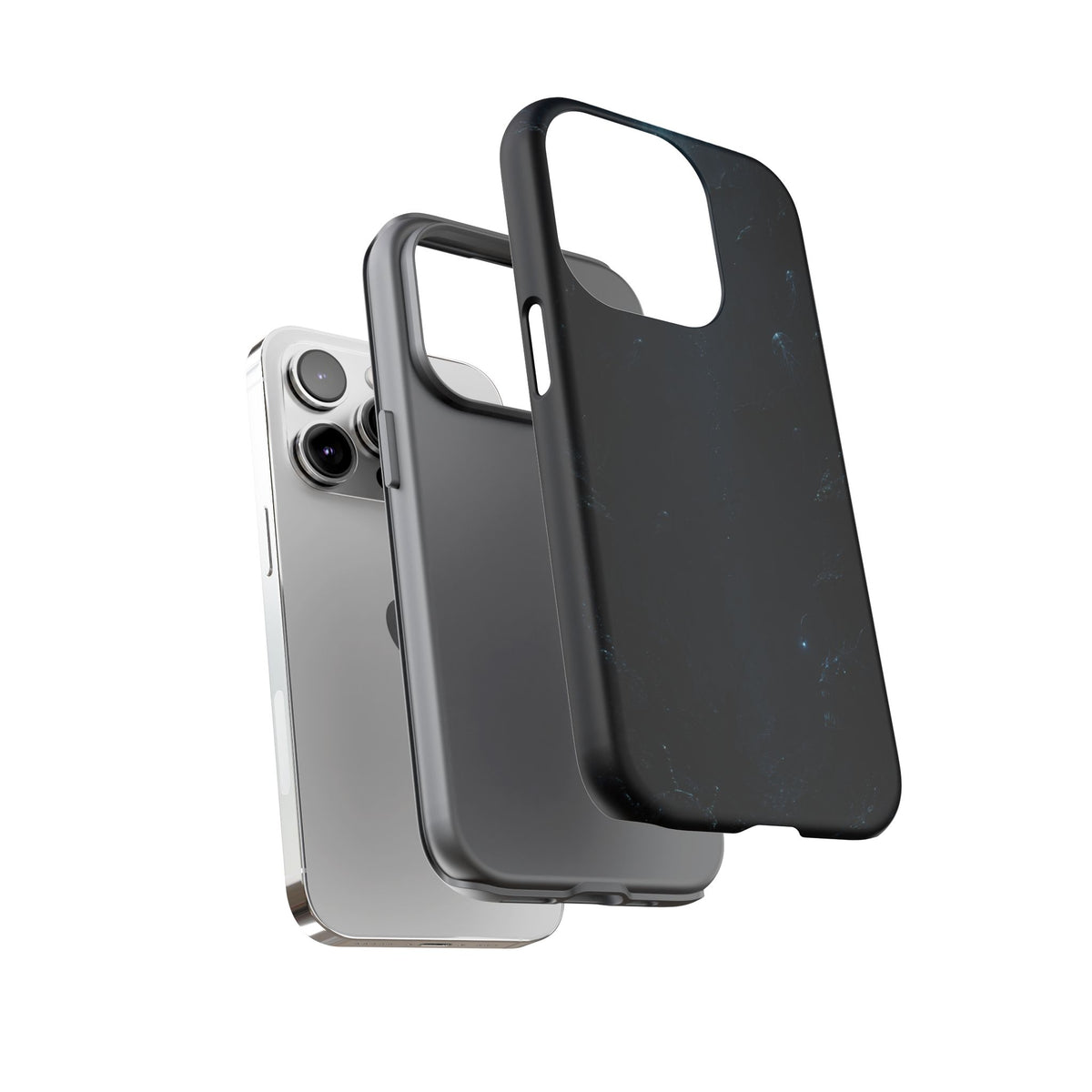Dark Sea Trench Tough Phone Case — Protective Stylish iPhone Cover