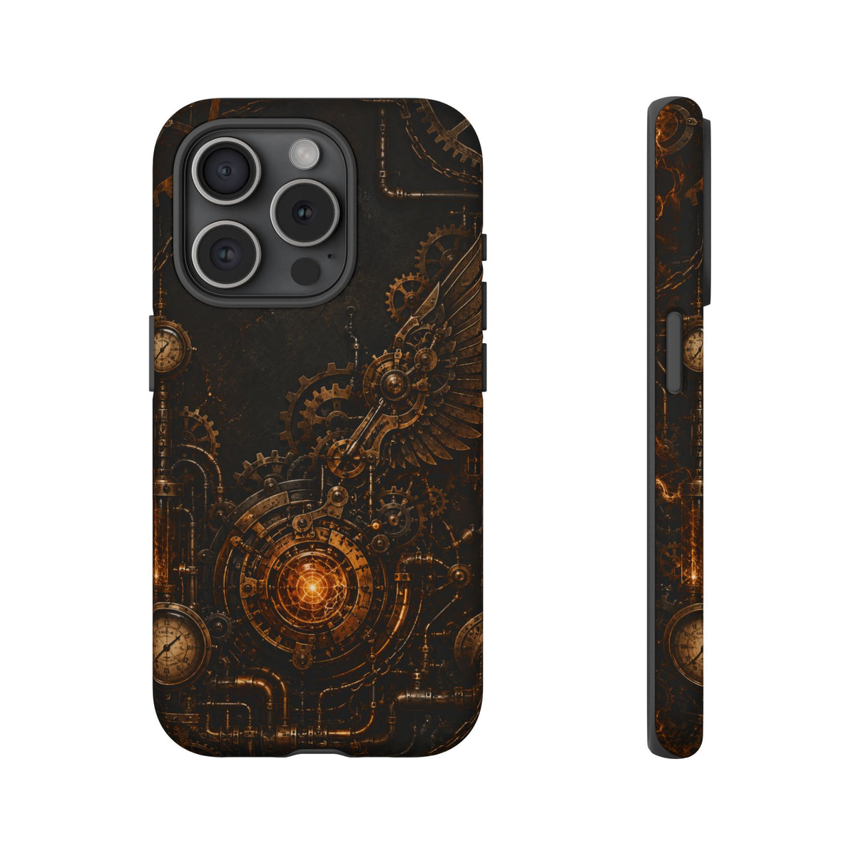 Steampunk Gear Wing Phone Case