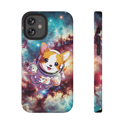 Space Corgi to the Rescue Impact-Resistant Case