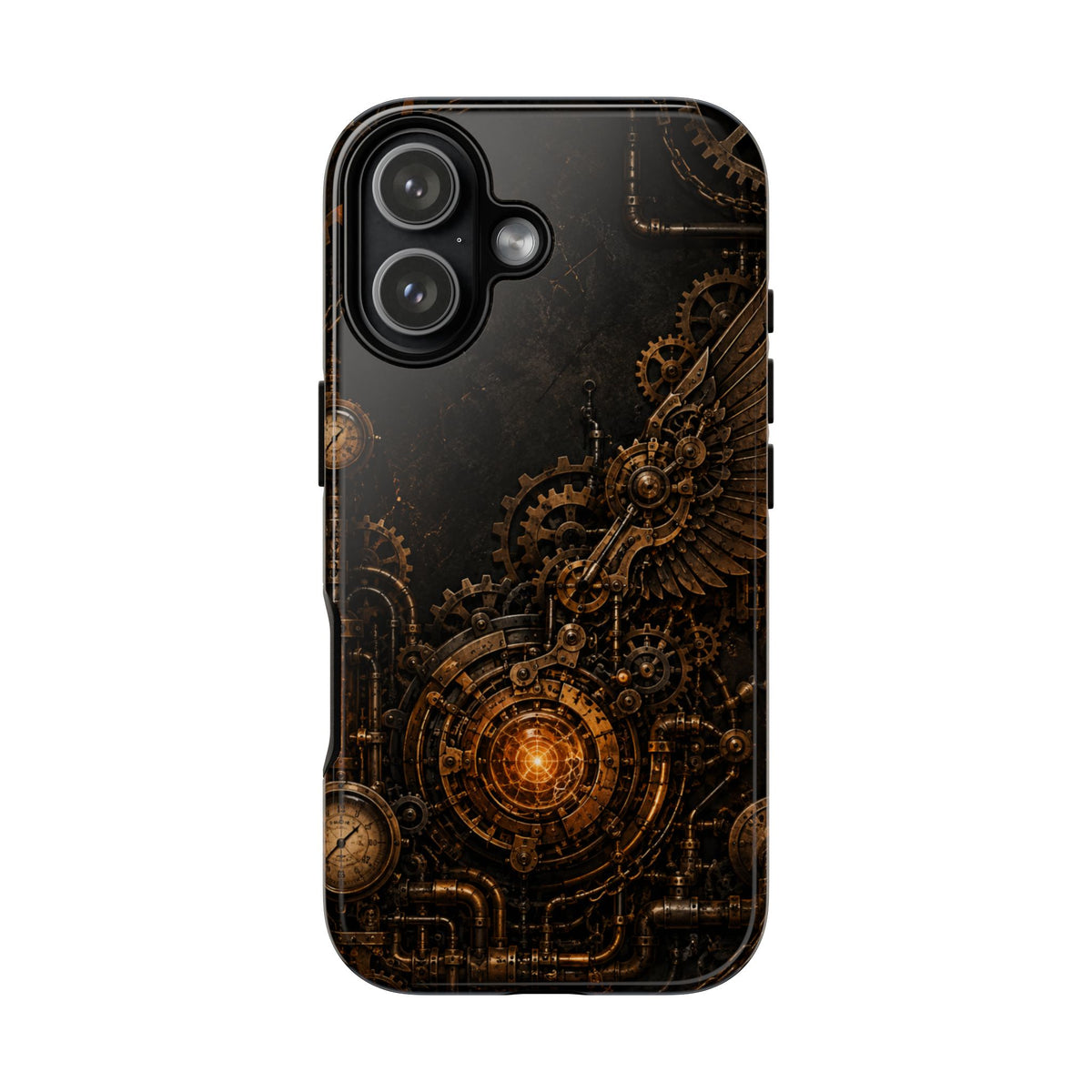 Steampunk Gear Wing Phone Case