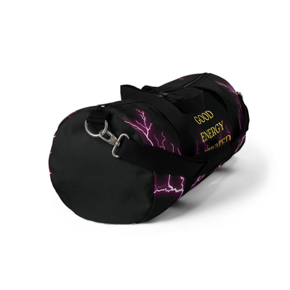 Good Energy Activated Duffel Bag — Lightning Gym & Travel Bag