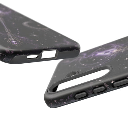 Celestial Magic Wand Phone Case — Mystic Moon & Stars Galaxy Tough Case