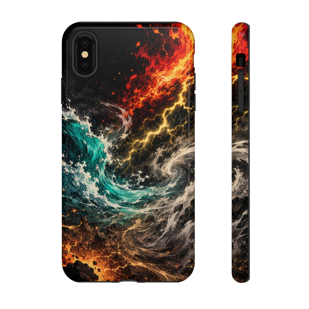 Elemental Cosmic Storm Tough Phone Case — Protective Case
