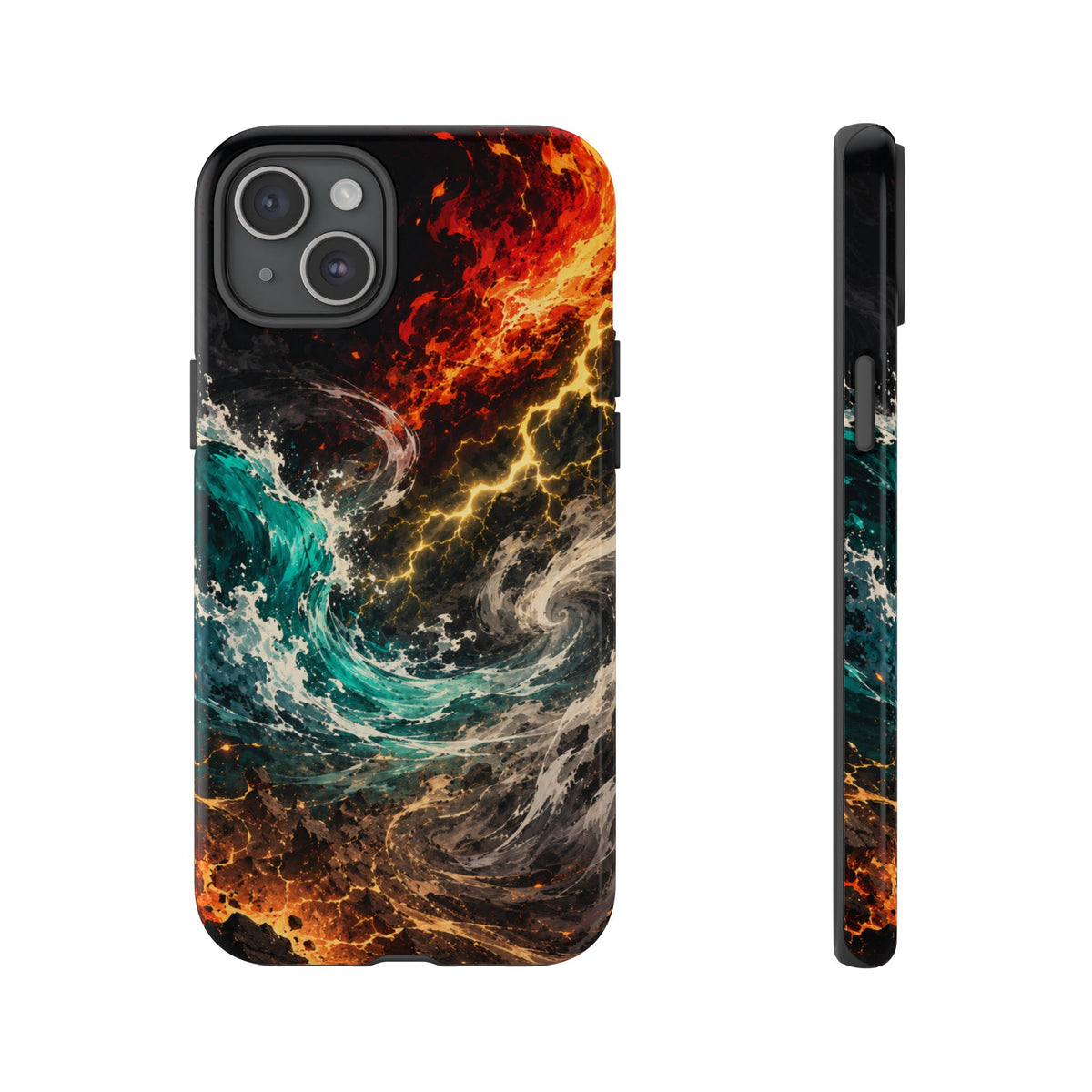 Elemental Cosmic Storm Tough Phone Case — Protective Case