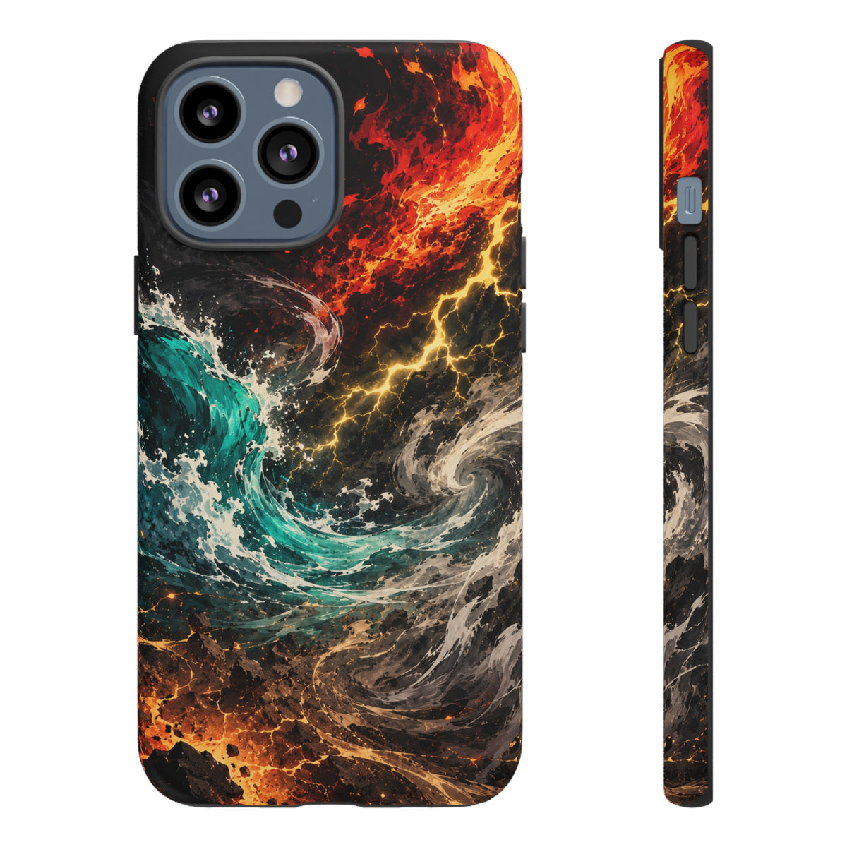 Elemental Cosmic Storm Tough Phone Case — Protective Case