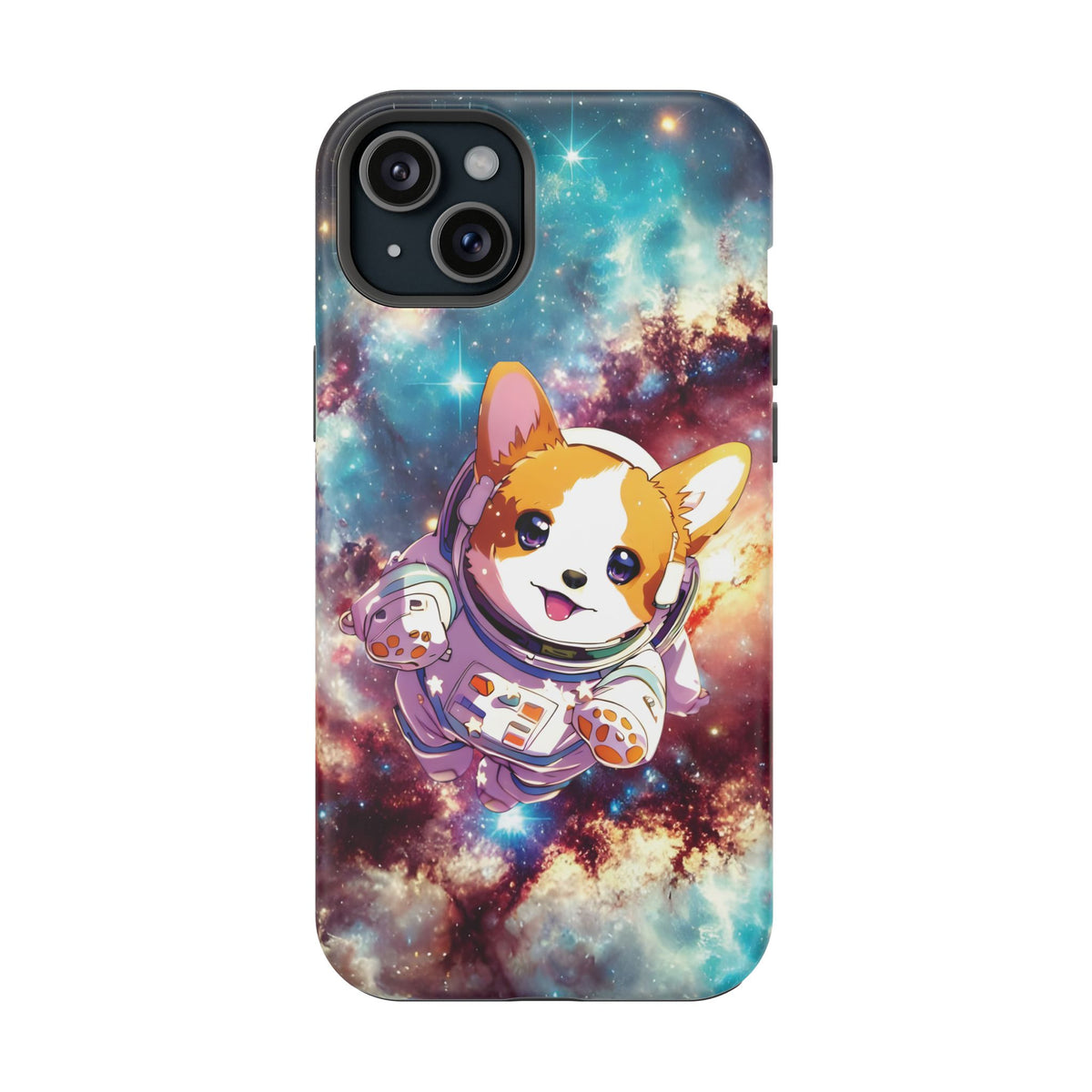 Space Corgi to the Rescue Impact-Resistant Case