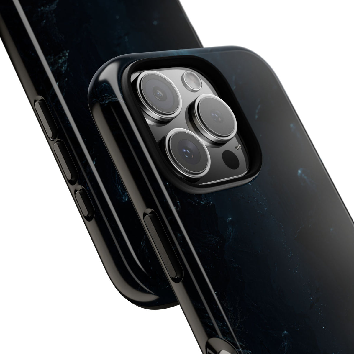 Dark Sea Trench Tough Phone Case — Protective Stylish iPhone Cover