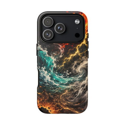 Elemental Cosmic Storm Tough Phone Case — Protective Case