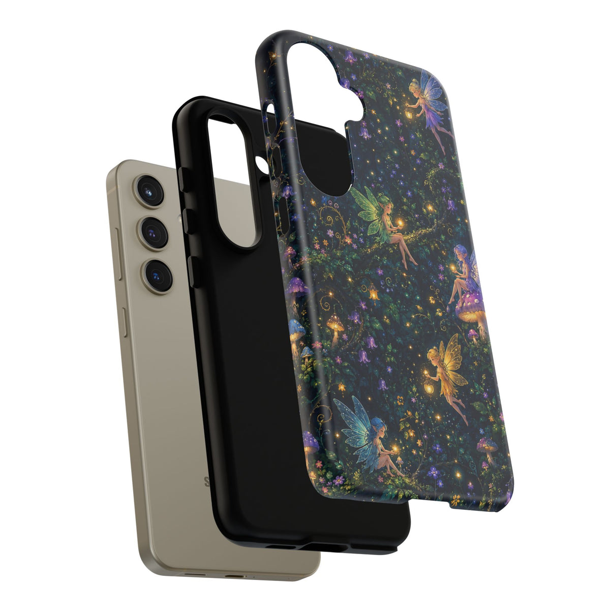 Fairy Night Tough Phone Case — Sparkling Fantasy Galaxy Protection