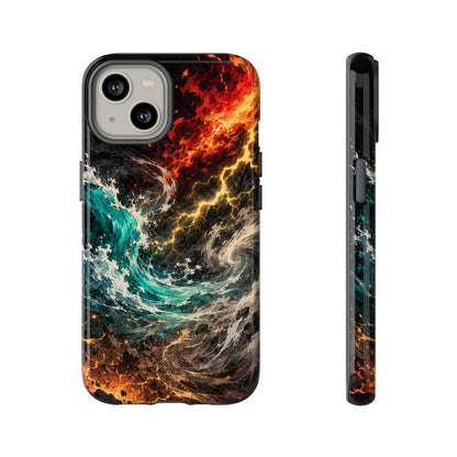 Elemental Cosmic Storm Tough Phone Case — Protective Case