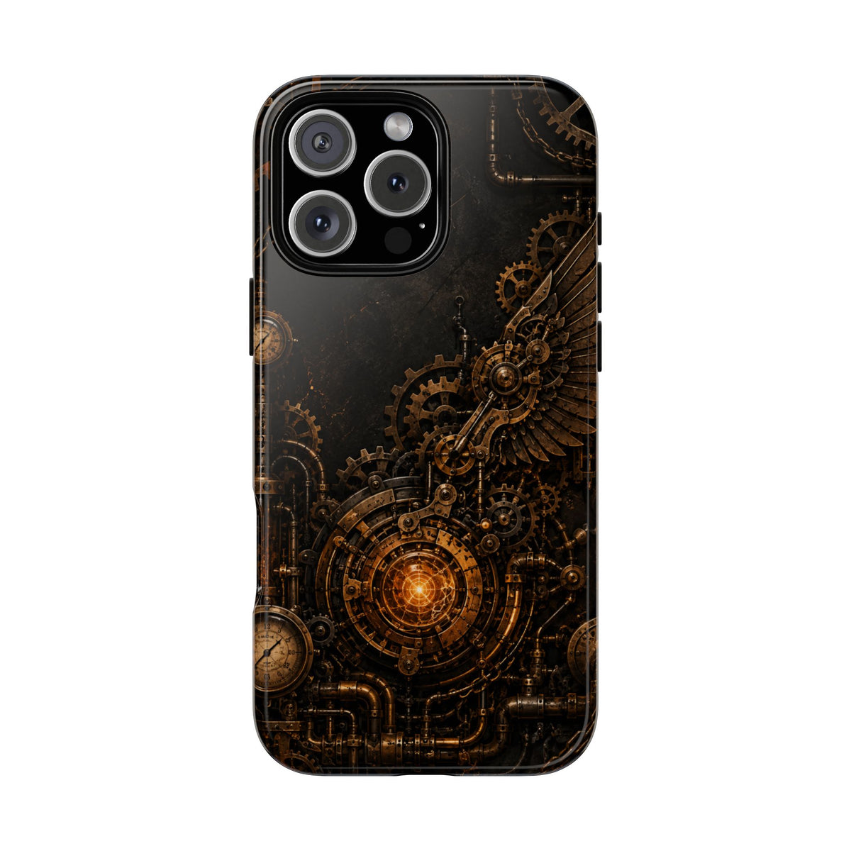 Steampunk Gear Wing Phone Case