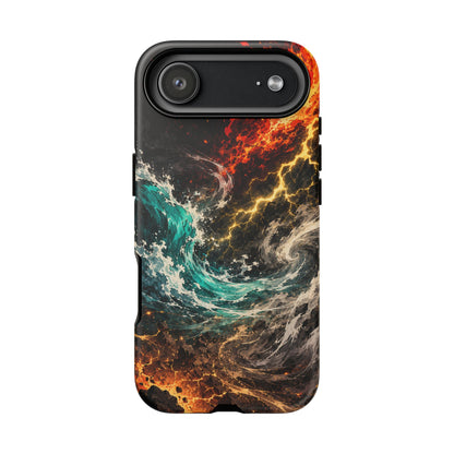 Elemental Cosmic Storm Tough Phone Case — Protective Case