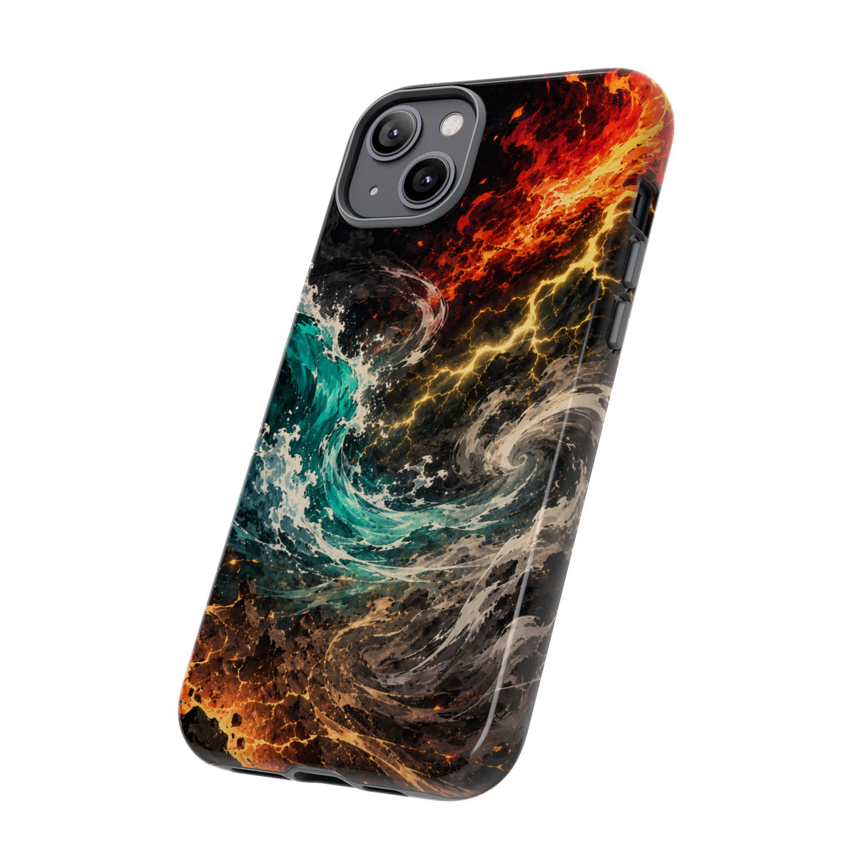 Elemental Cosmic Storm Tough Phone Case — Protective Case