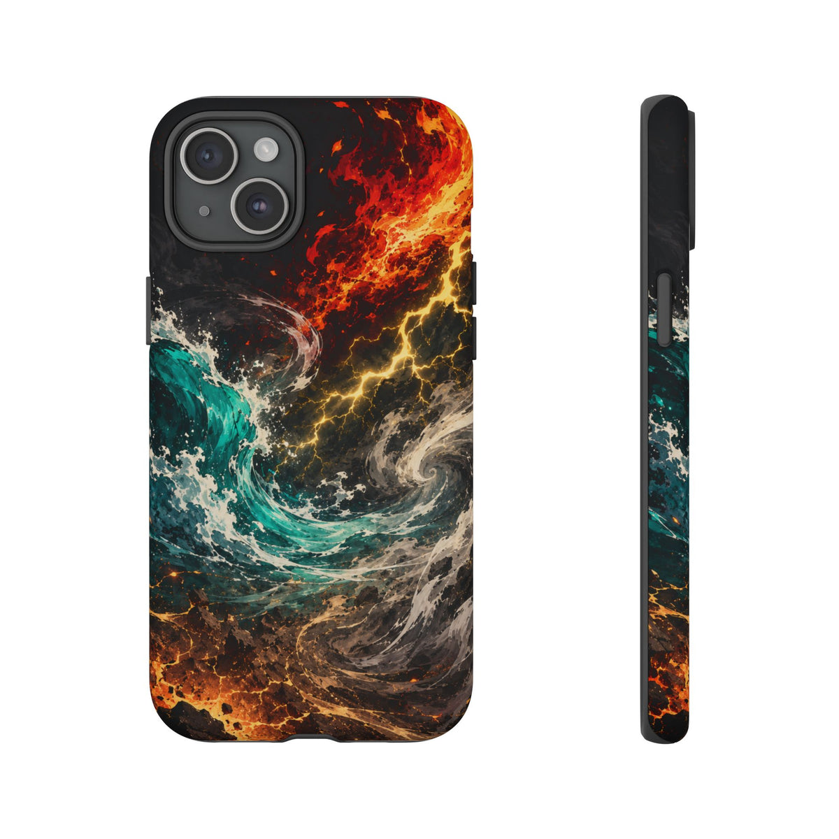Elemental Cosmic Storm Tough Phone Case — Protective Case