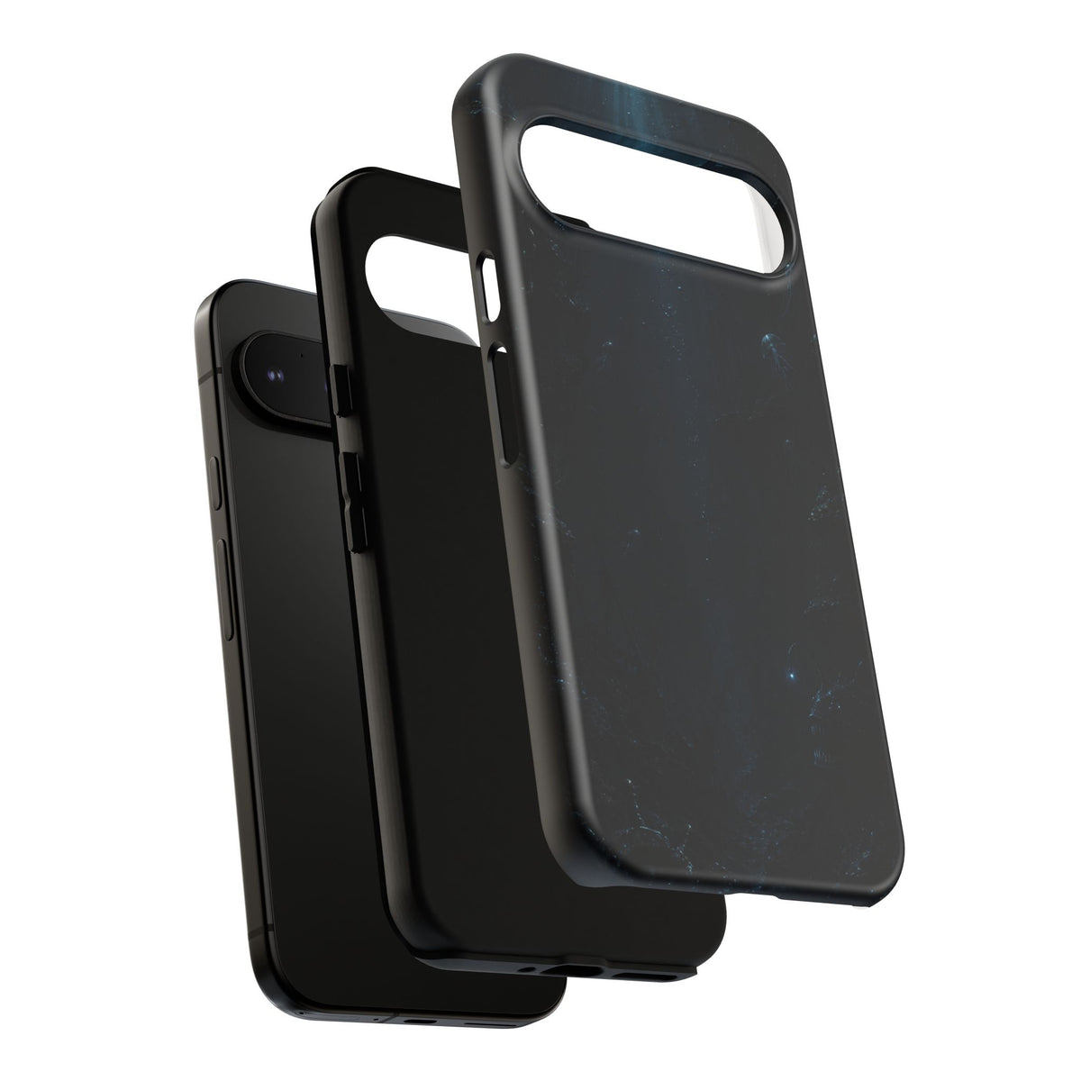 Dark Sea Trench Tough Phone Case — Protective Stylish iPhone Cover