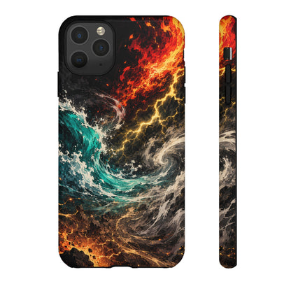 Elemental Cosmic Storm Tough Phone Case — Protective Case