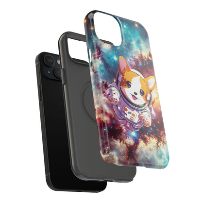 Space Corgi to the Rescue Impact-Resistant Case