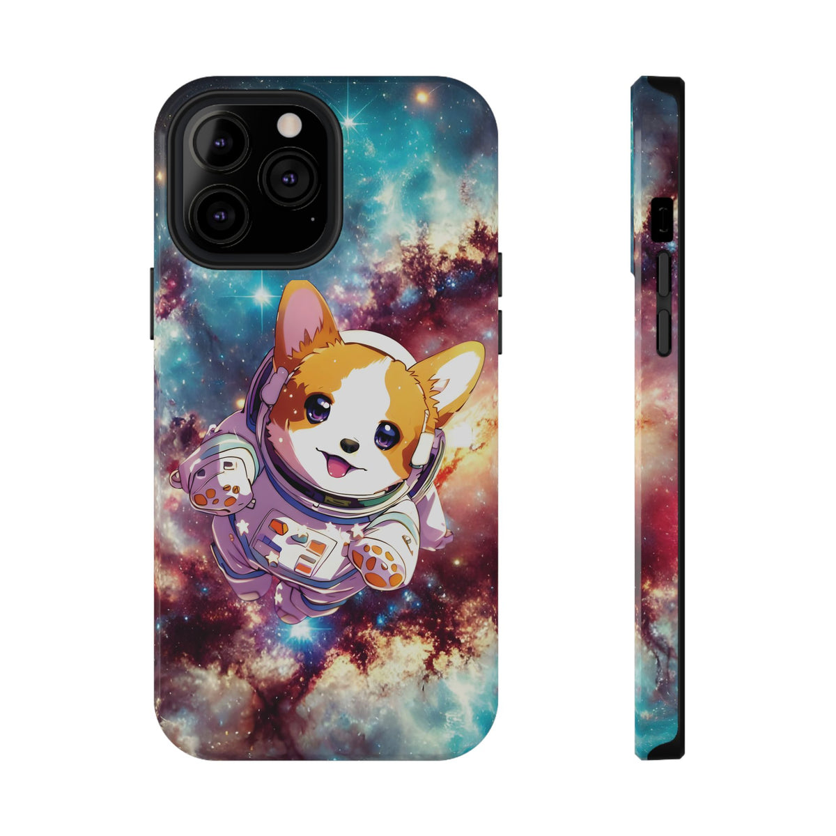 Space Corgi to the Rescue Impact-Resistant Case