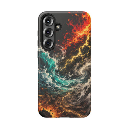 Elemental Cosmic Storm Tough Phone Case — Protective Case