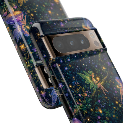 Fairy Night Tough Phone Case — Sparkling Fantasy Galaxy Protection