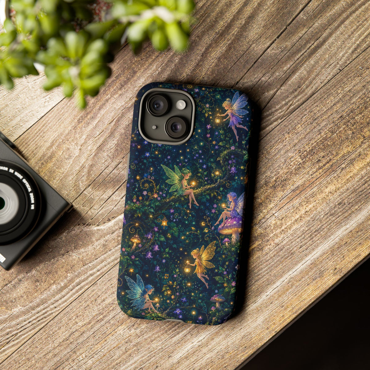 Fairy Night Tough Phone Case — Sparkling Fantasy Galaxy Protection