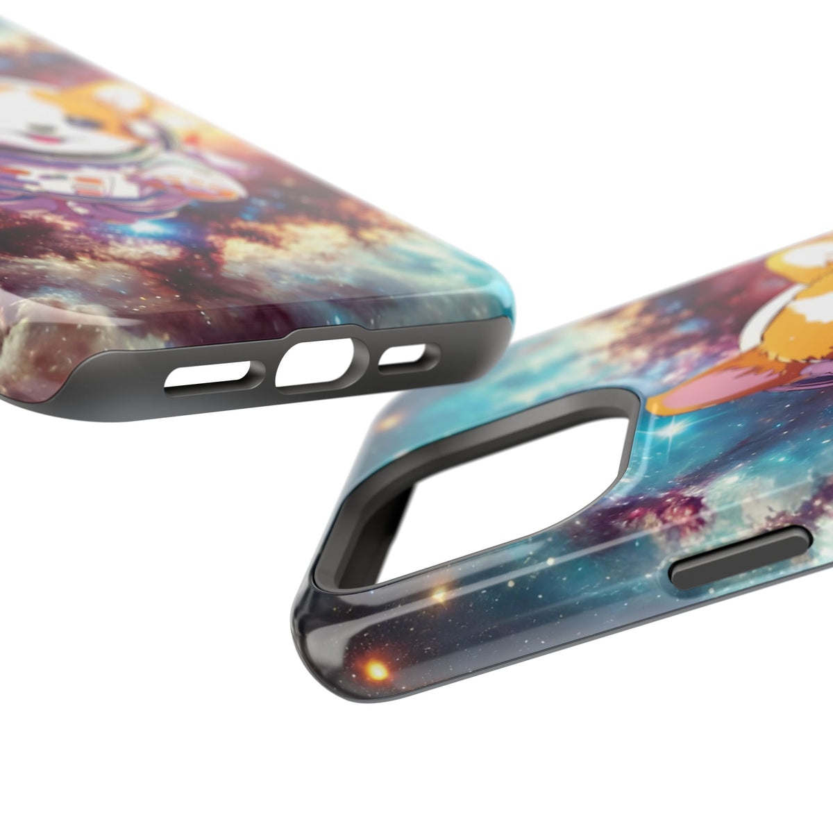 Space Corgi to the Rescue Impact-Resistant Case