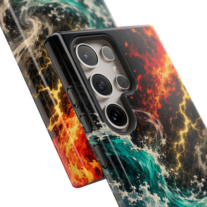 Elemental Cosmic Storm Tough Phone Case — Protective Case
