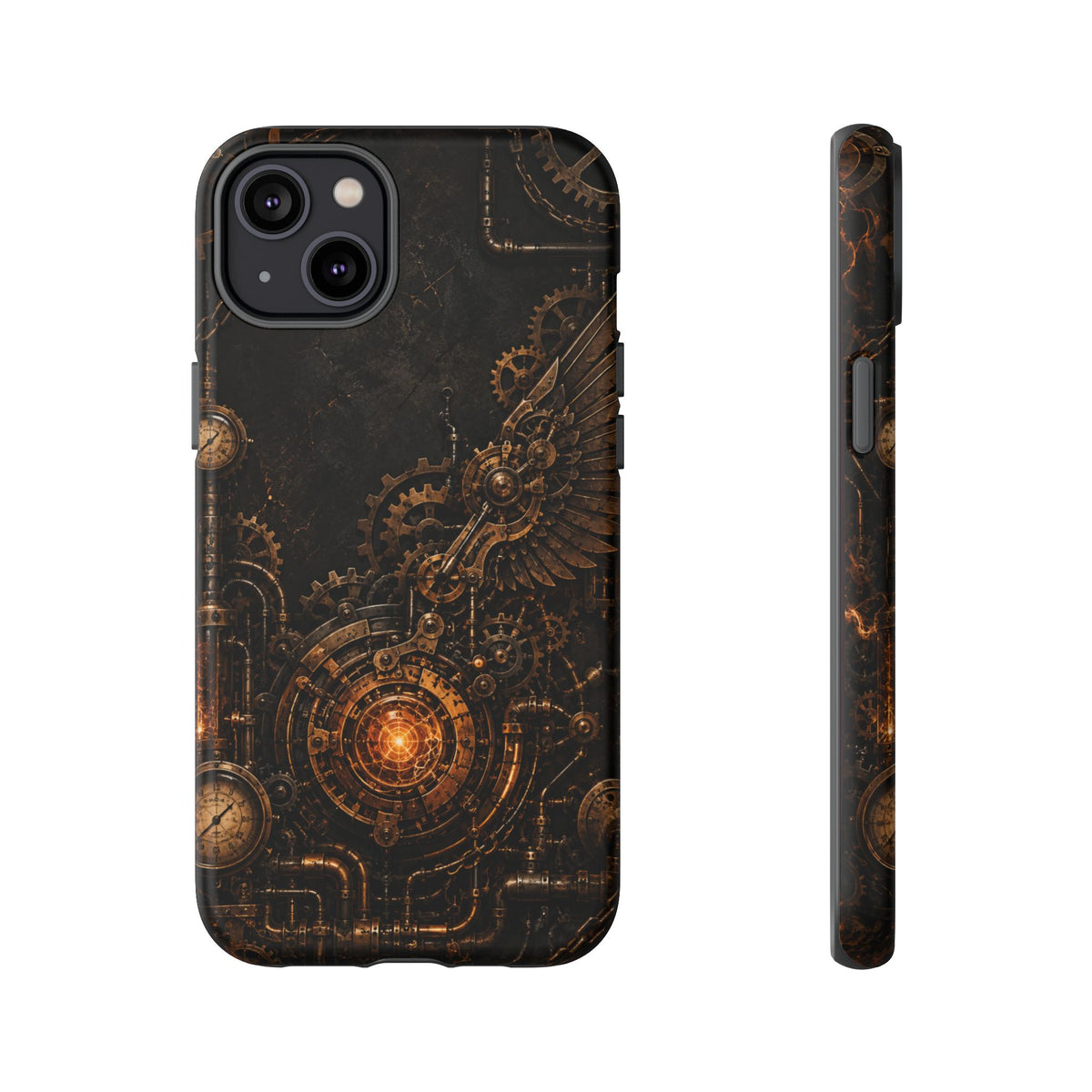 Steampunk Gear Wing Phone Case