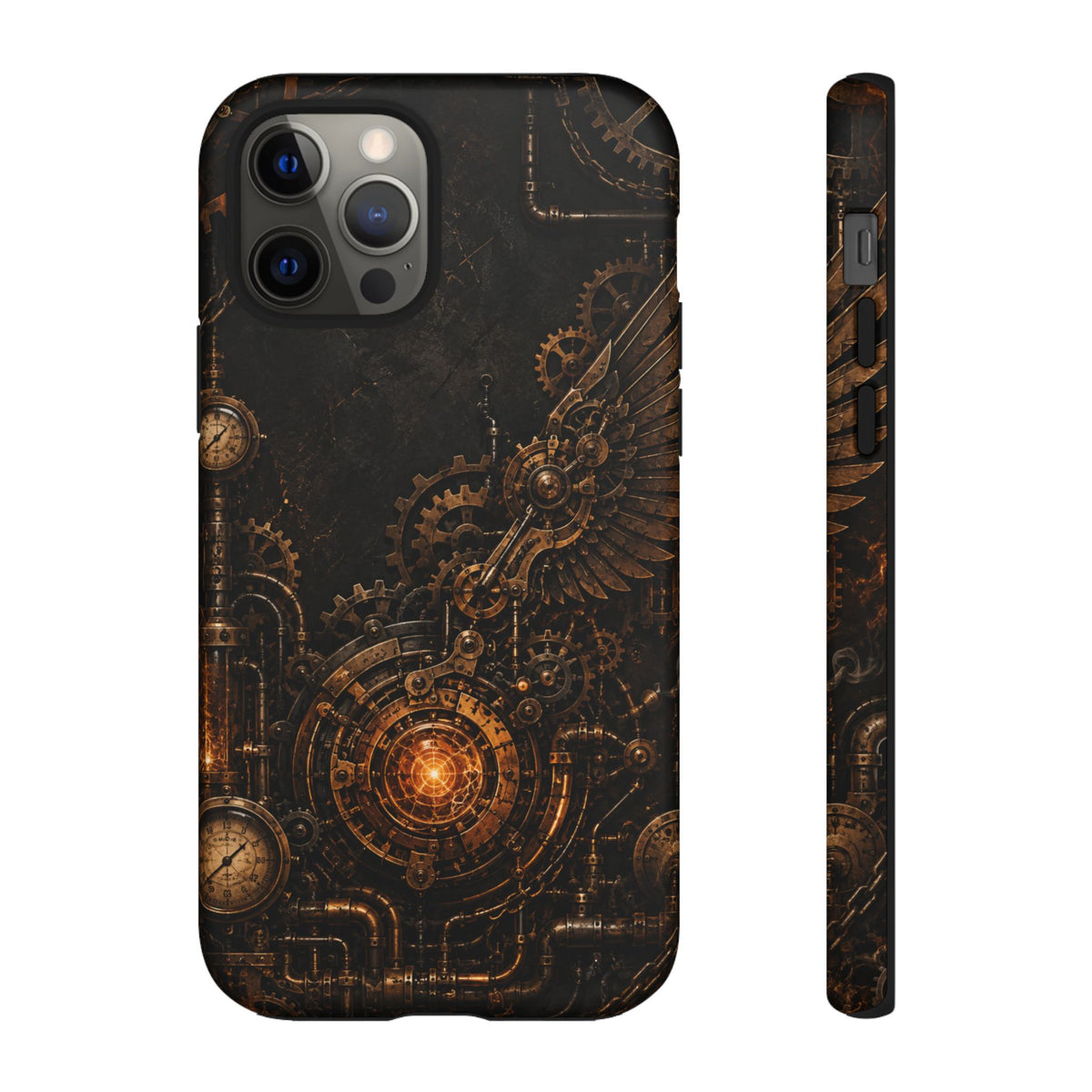 Steampunk Gear Wing Phone Case