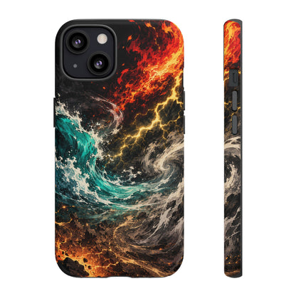 Elemental Cosmic Storm Tough Phone Case — Protective Case