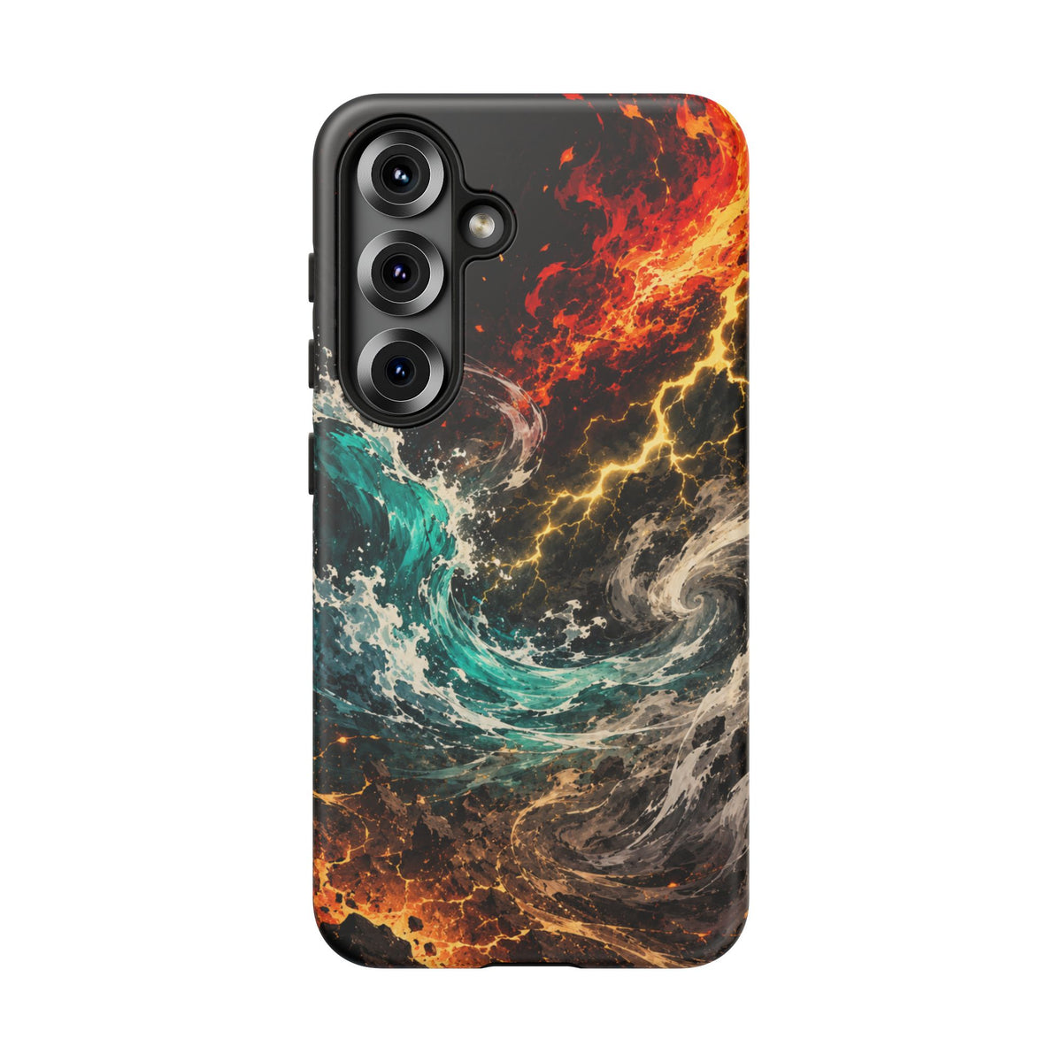 Elemental Cosmic Storm Tough Phone Case — Protective Case