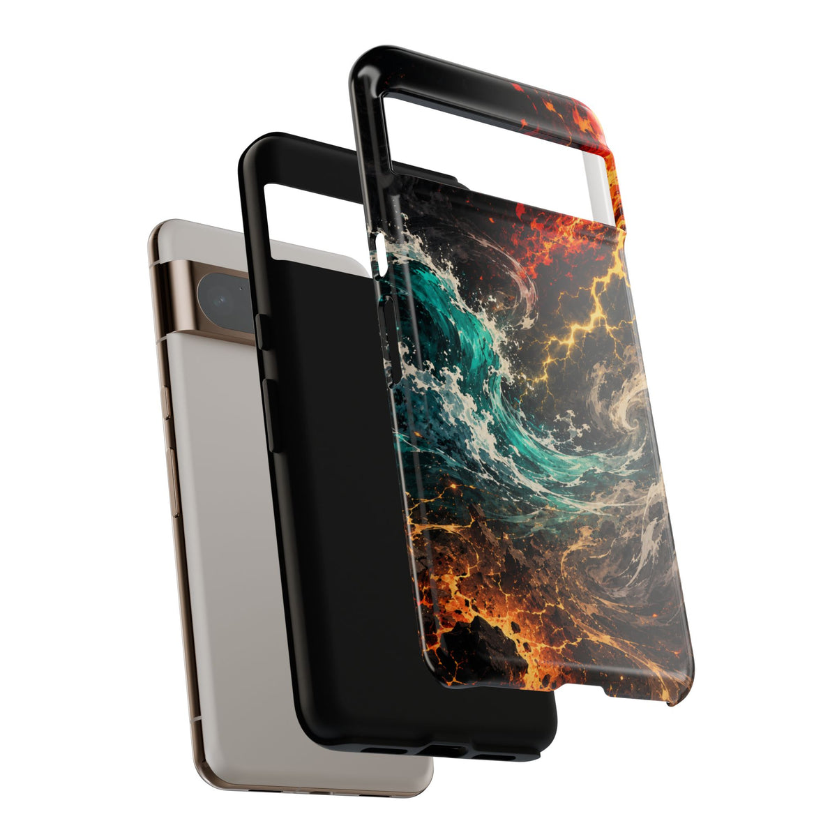 Elemental Cosmic Storm Tough Phone Case — Protective Case