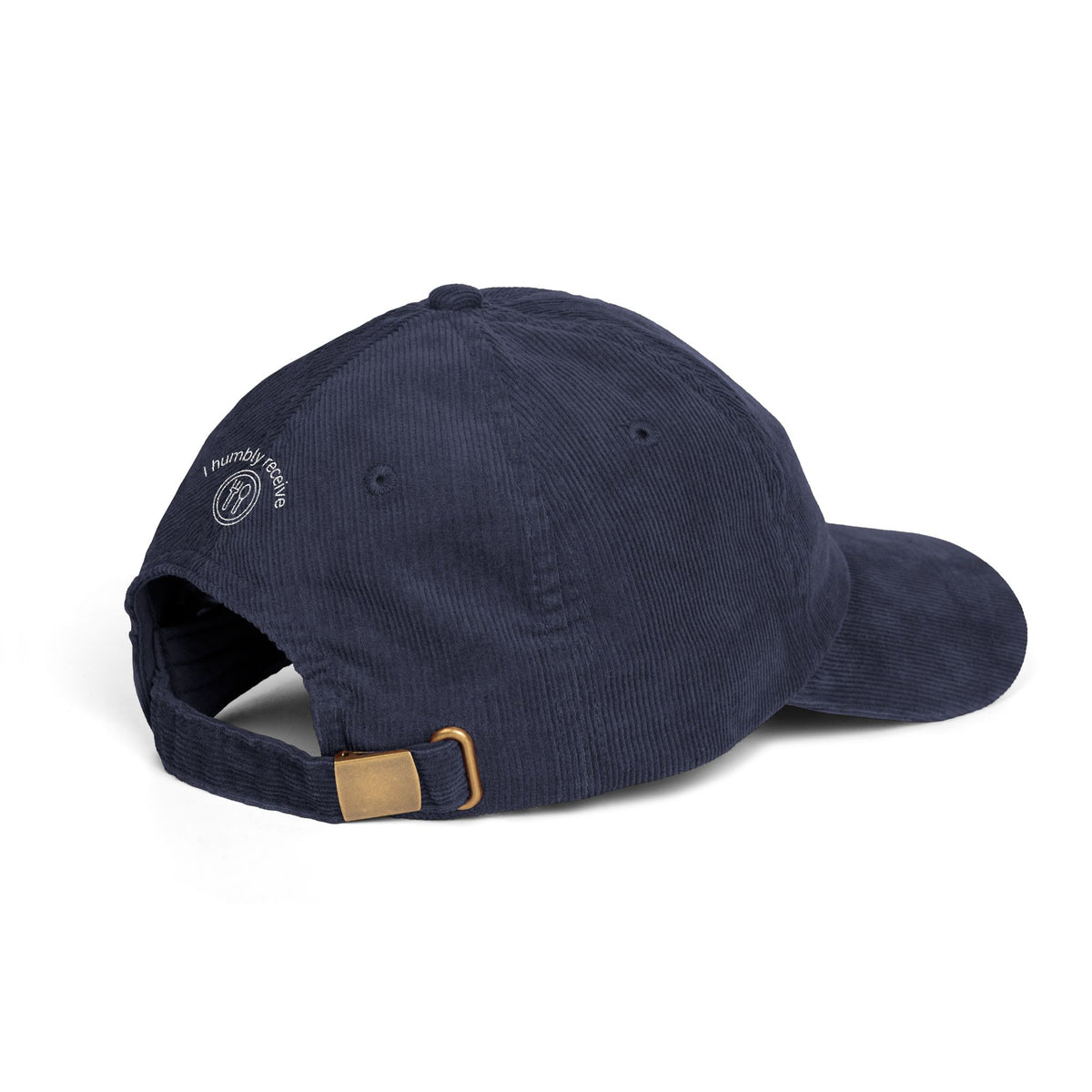 Vintage Baseball Cap - Embroidered Japanese "Itadakimasu"