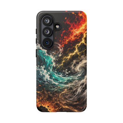 Elemental Cosmic Storm Tough Phone Case — Protective Case