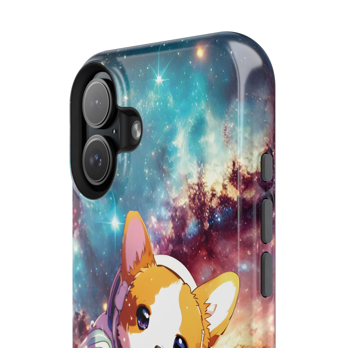 Space Corgi to the Rescue Impact-Resistant Case
