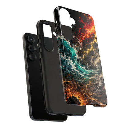 Elemental Cosmic Storm Tough Phone Case — Protective Case