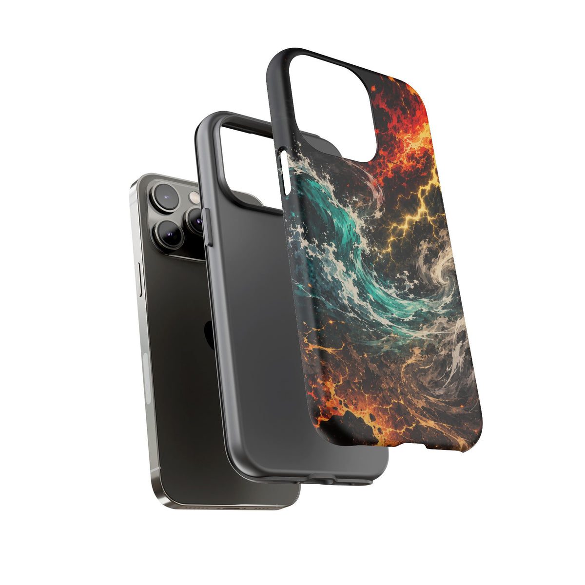 Elemental Cosmic Storm Tough Phone Case — Protective Case