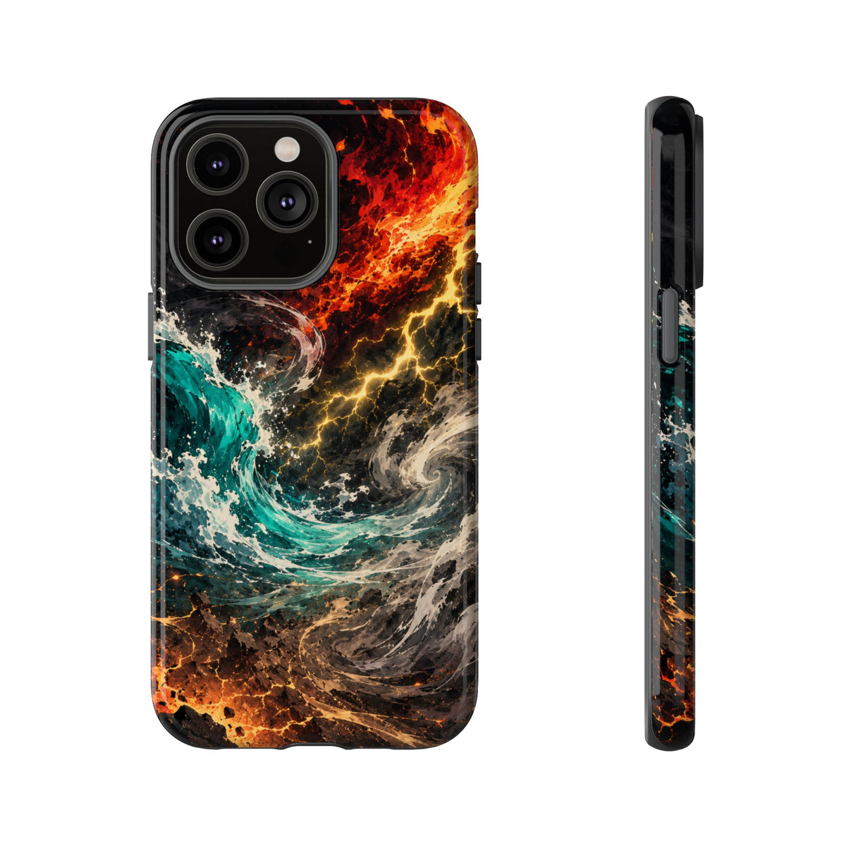 Elemental Cosmic Storm Tough Phone Case — Protective Case