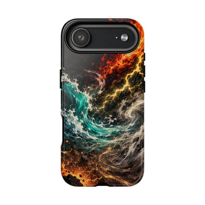 Elemental Cosmic Storm Tough Phone Case — Protective Case