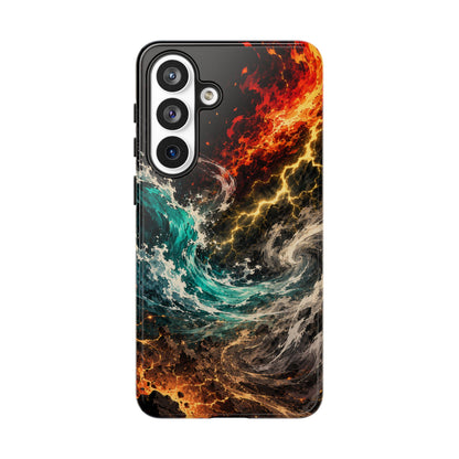 Elemental Cosmic Storm Tough Phone Case — Protective Case