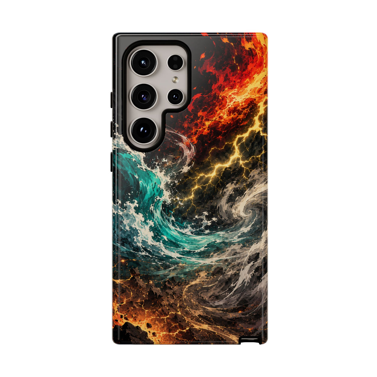 Elemental Cosmic Storm Tough Phone Case — Protective Case