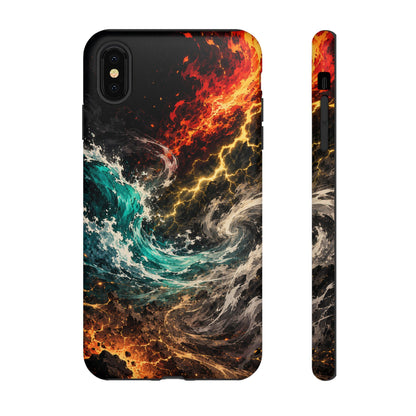 Elemental Cosmic Storm Tough Phone Case — Protective Case