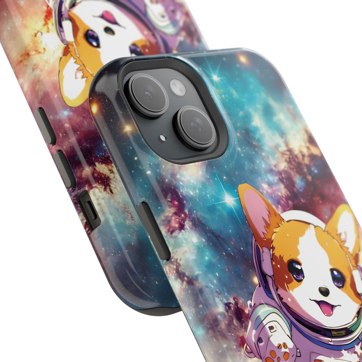 Space Corgi to the Rescue Impact-Resistant Case