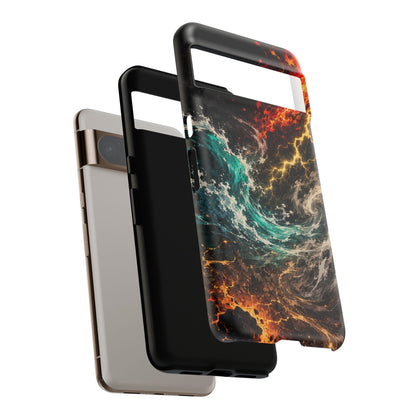 Elemental Cosmic Storm Tough Phone Case — Protective Case