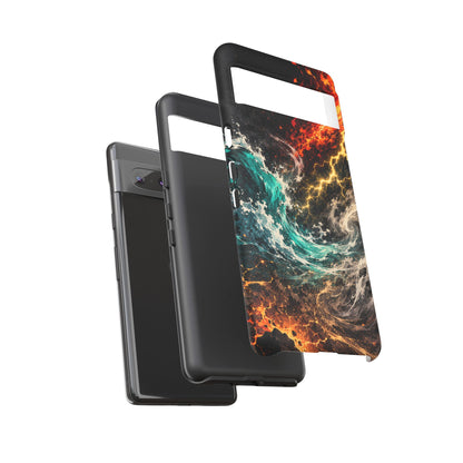 Elemental Cosmic Storm Tough Phone Case — Protective Case