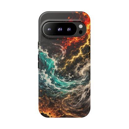 Elemental Cosmic Storm Tough Phone Case — Protective Case