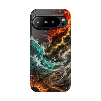 Elemental Cosmic Storm Tough Phone Case — Protective Case